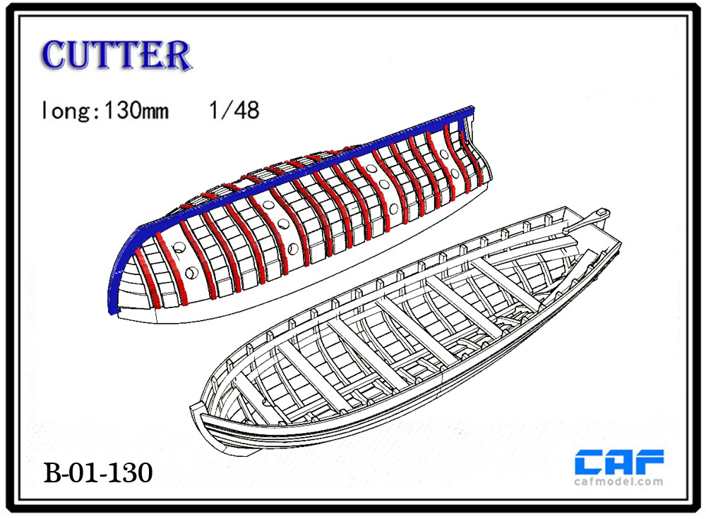 Kit Review: "clinker built Cutter of the La Salamandre" in 